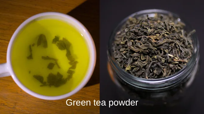 Green tea powder