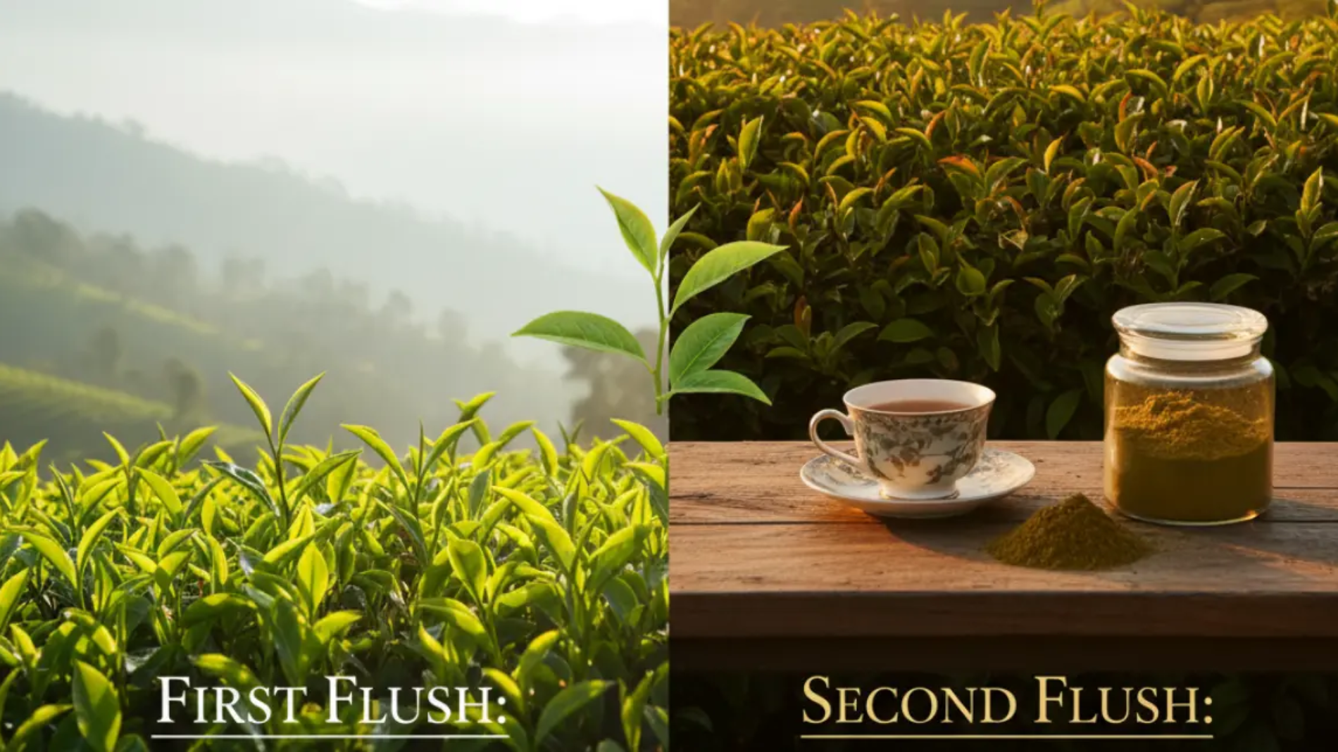 darjeeling green tea powder