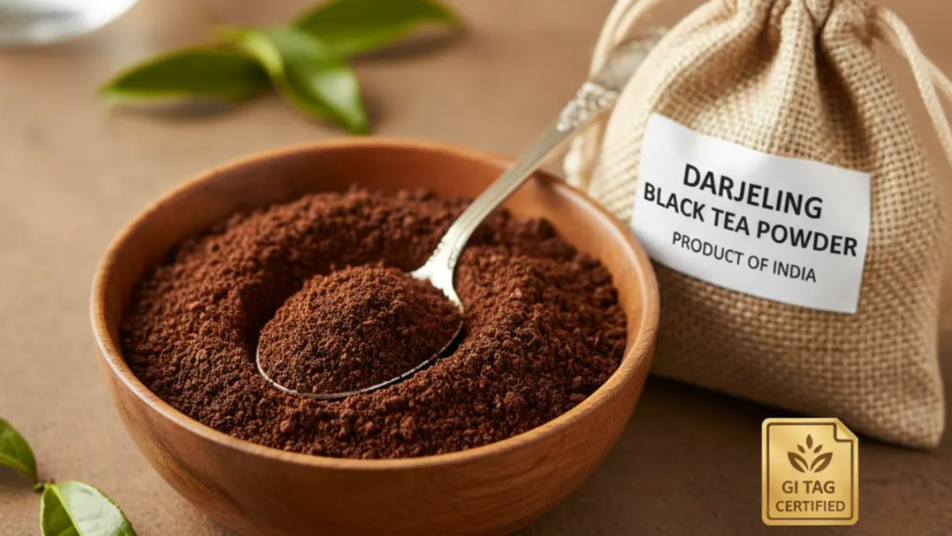 Indian Darjeeling Black Tea Powder