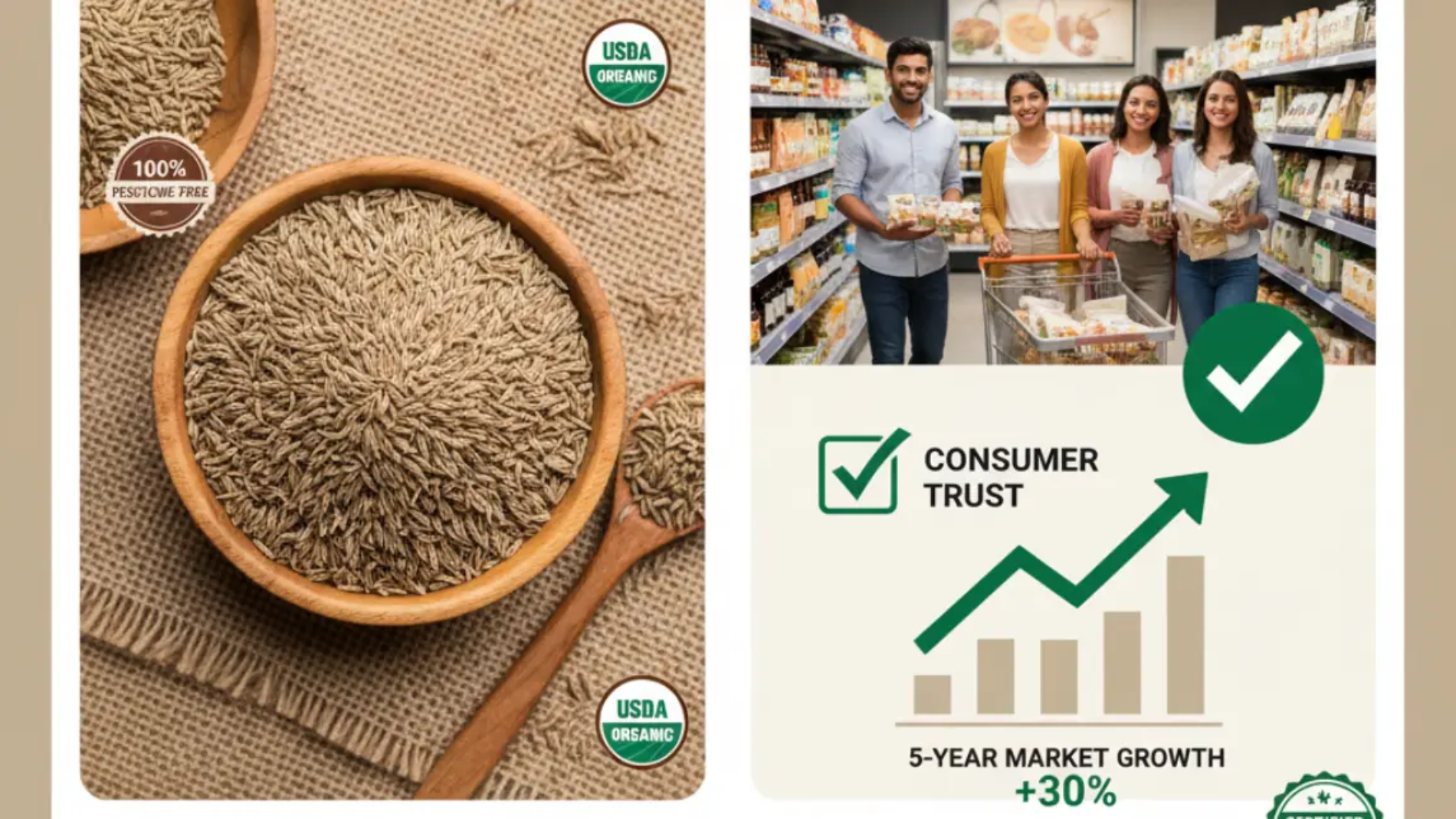 Organic Cumin Seeds