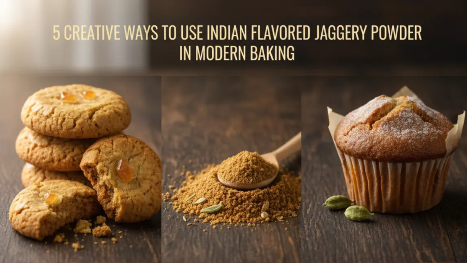 Indian Flavored Jaggery Powder