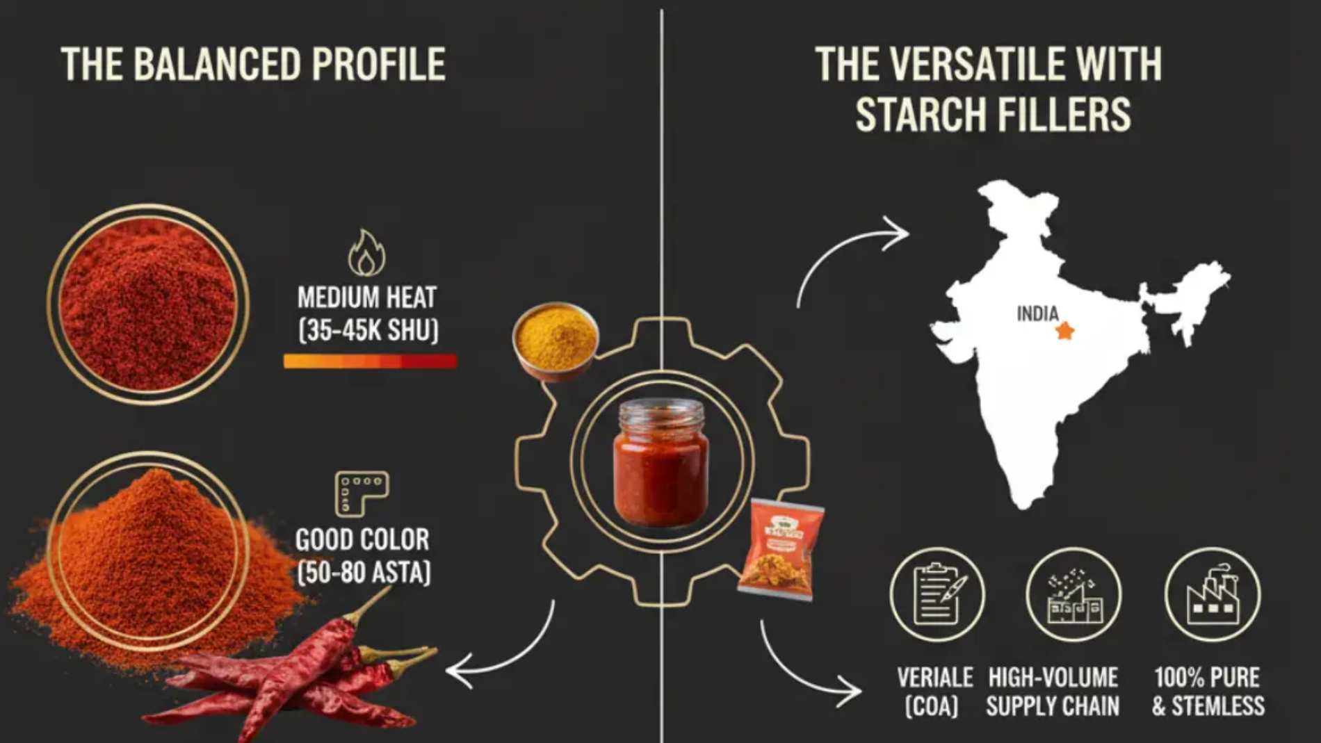 bulk Guntur Sannam Chili Powder