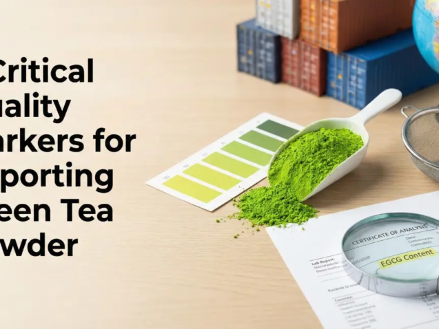 green tea powder