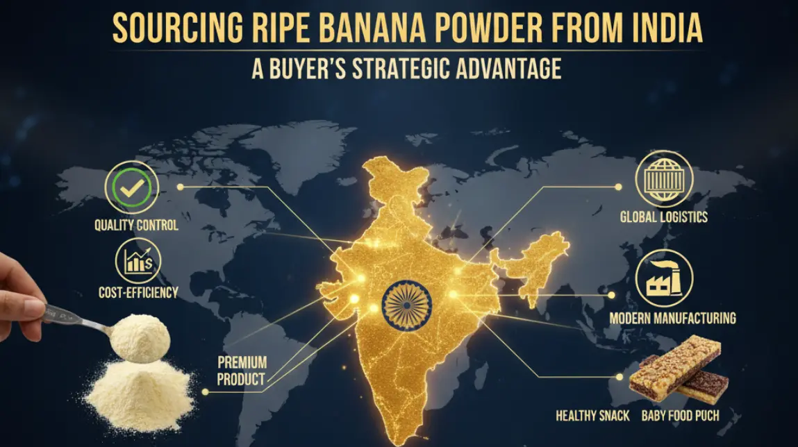 Sourcing Ripe Banana Powder A Buyer's Strategic Advantage