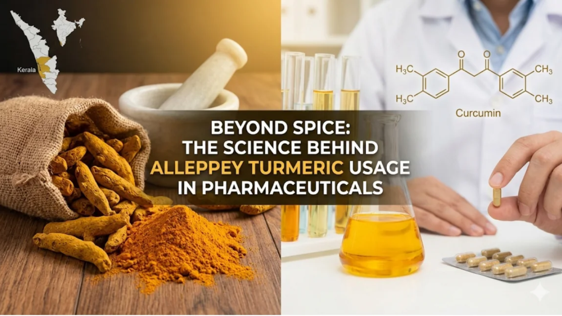 Alleppey Turmeric Usage in Pharmaceuticals