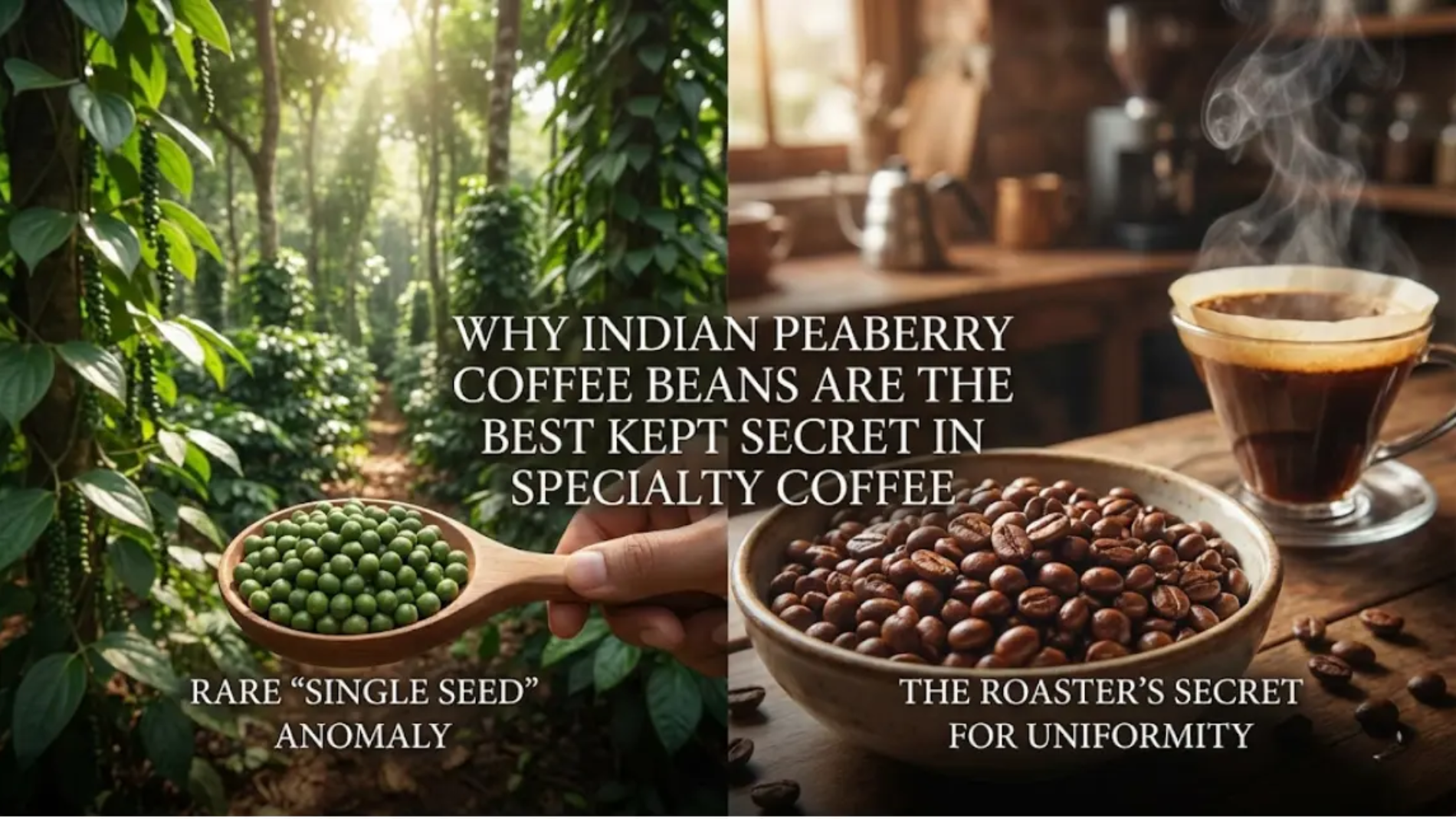 Peaberry Coffee Beans